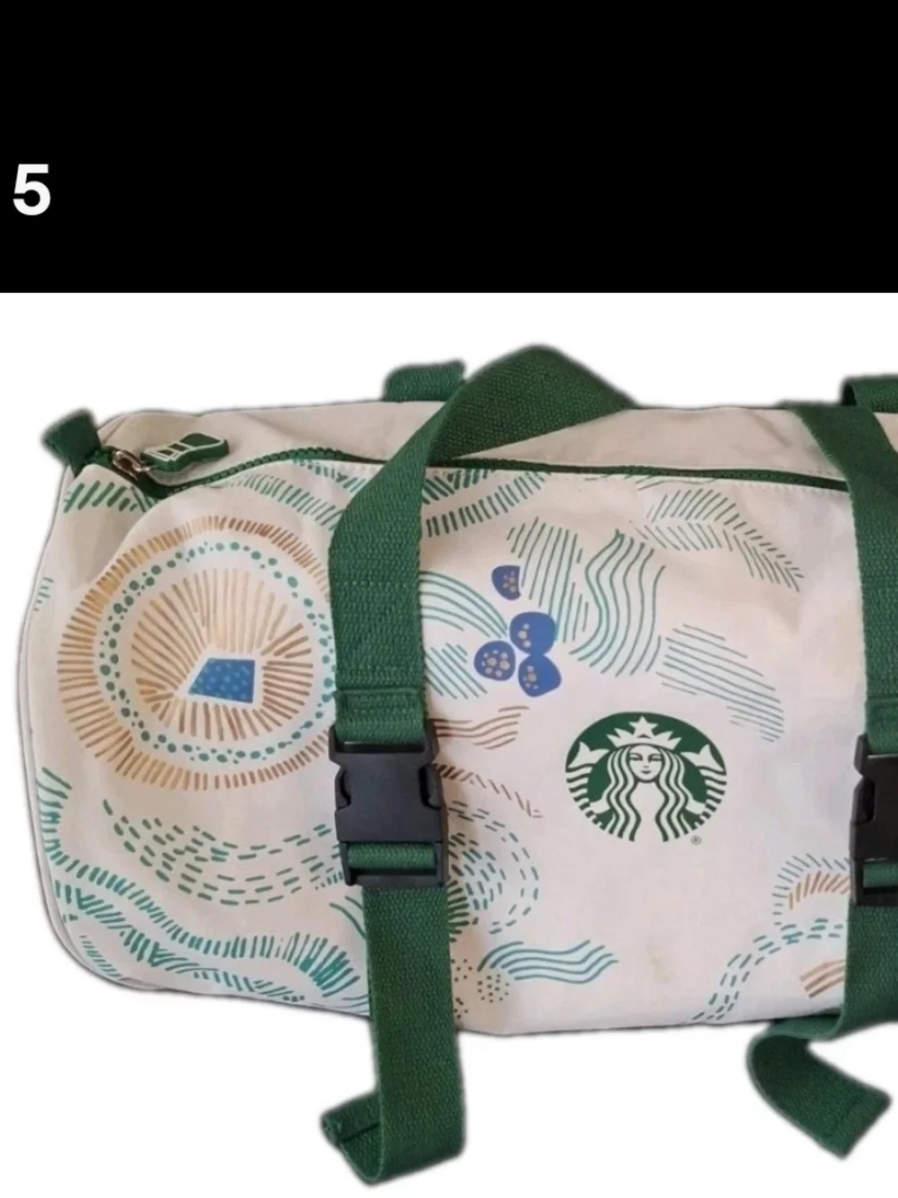 Starbucks stylish duffel